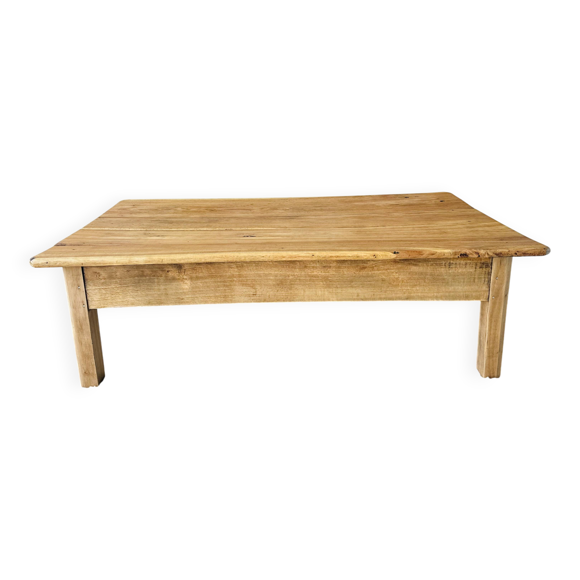 Grande table basse bois massif