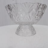 Crystal standing fruit cup