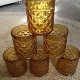 Lot of 6 vintage glasses