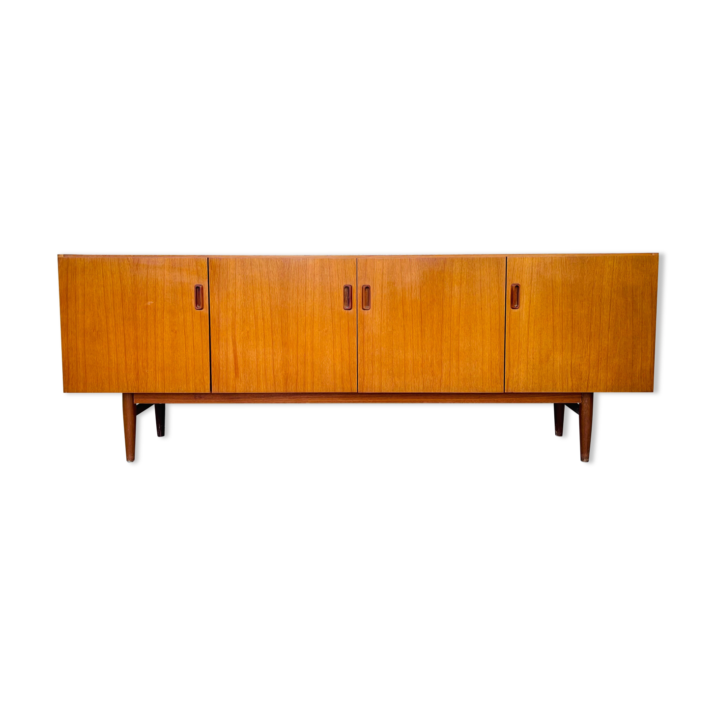 Scandinavian teak row