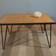 Table des années 50 pieds épingle