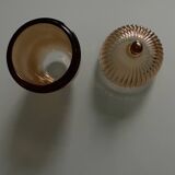 Little amber glass jar