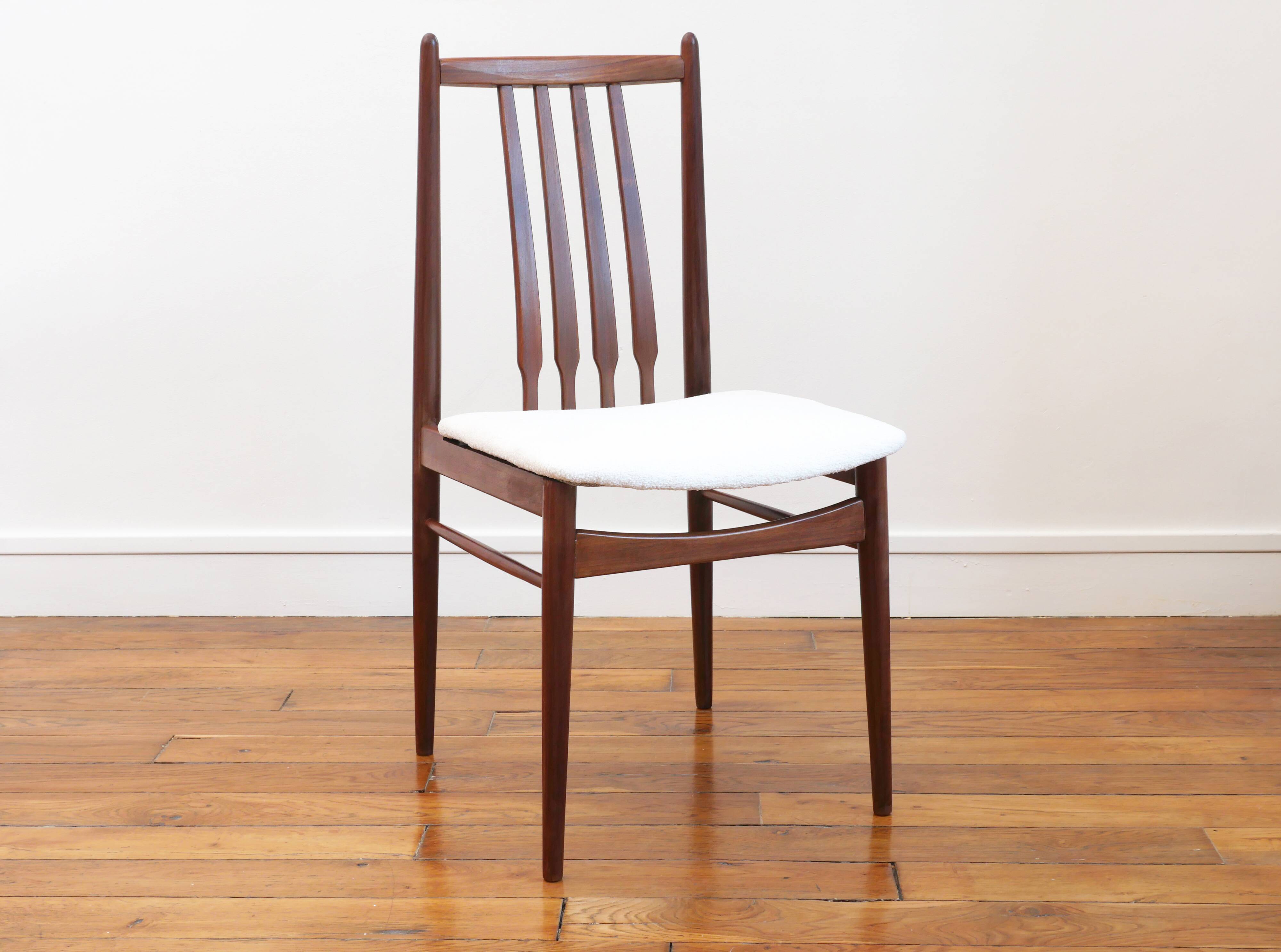 Chaise scandinave en teck