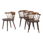 Set de 4 Chaises/Fauteuils "Småland" Suède 1960 - Yngve Ekström