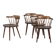 Set of 4 Chairs/Armchairs "Småland" Sweden 1960 - Yngve Ekström