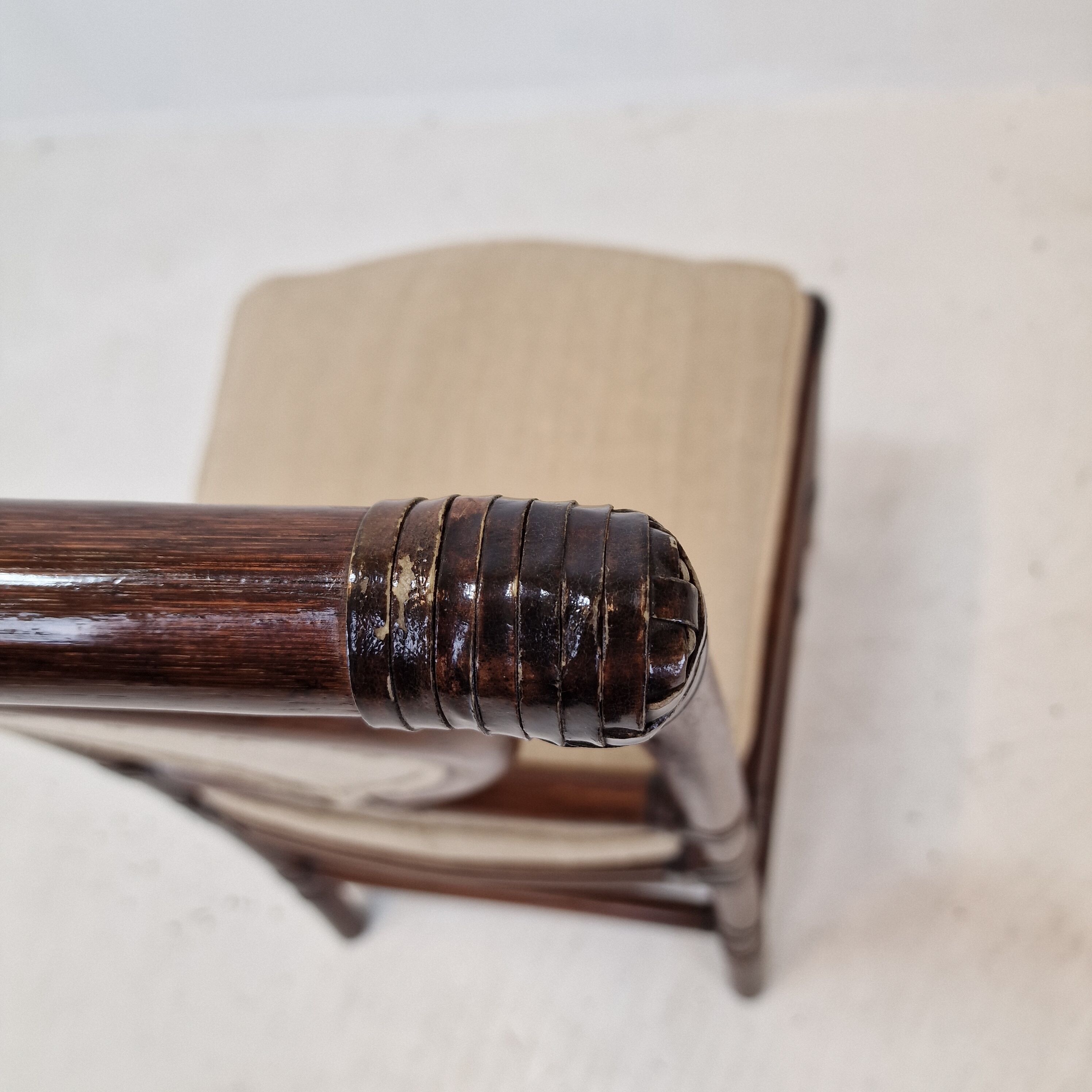 Set of 6 Bamboo Dining Chairs from Gasparucci Italo, 1970s