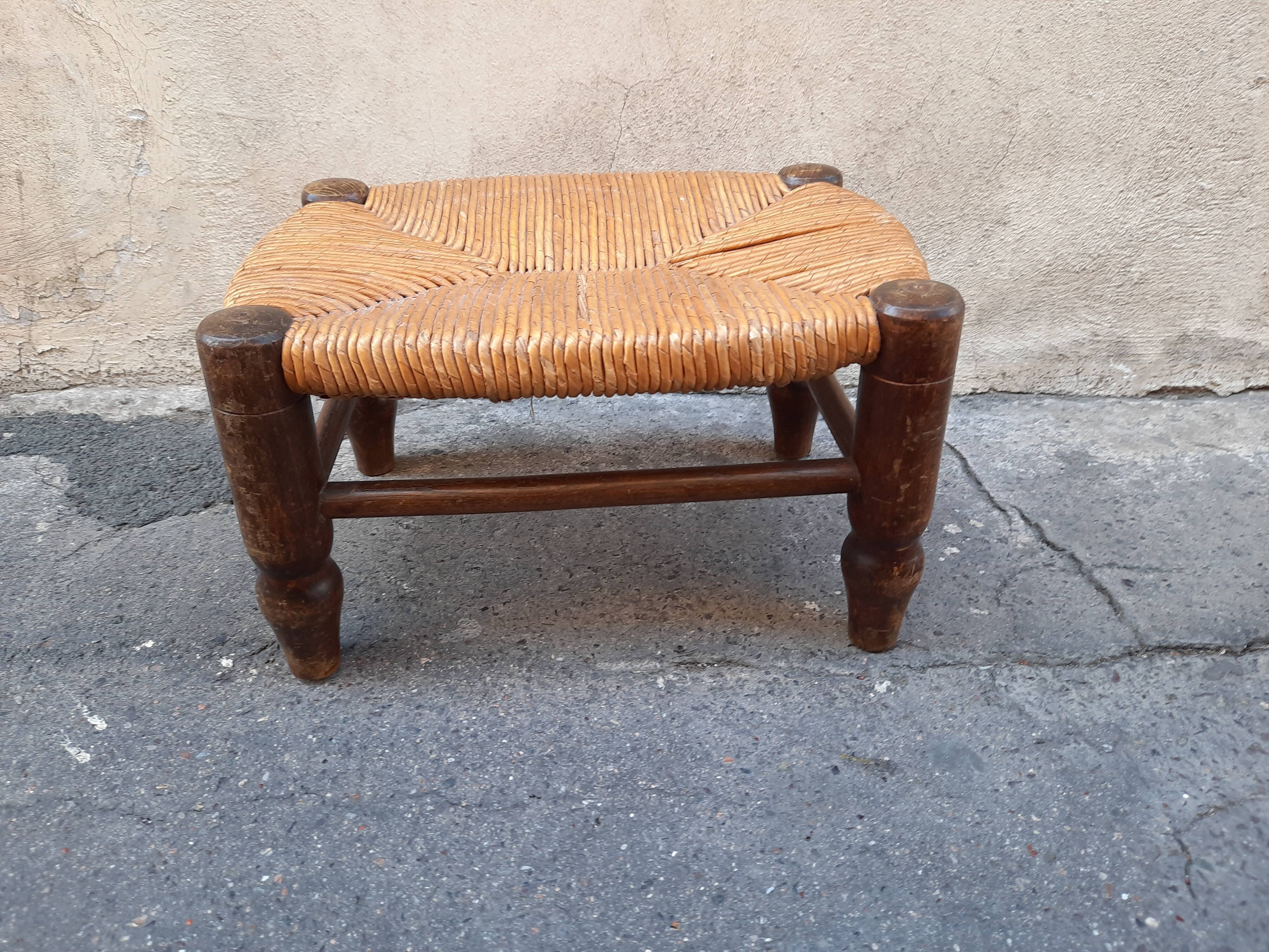 Tabouret rustique