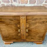 Buffet Art Deco walnut 1950