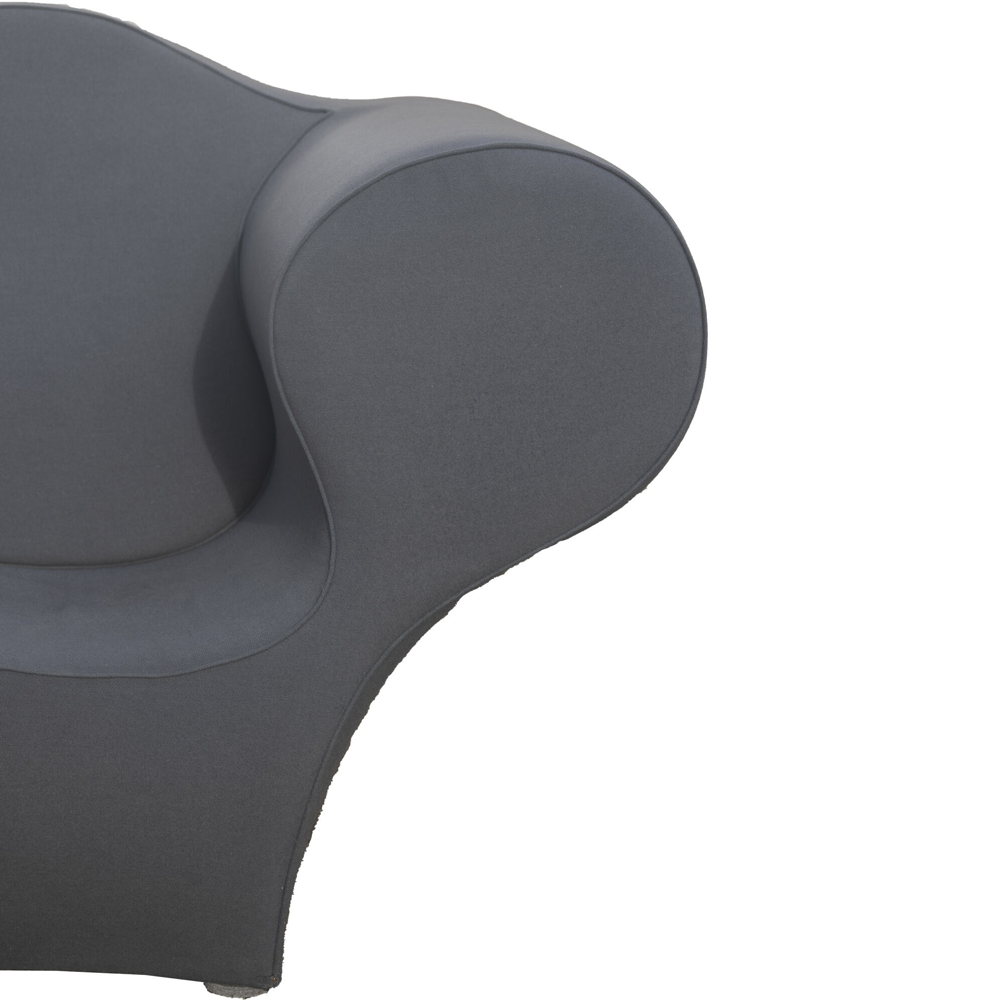Fauteuil gris double Soft Big Easy par Ron Arad pour Moroso