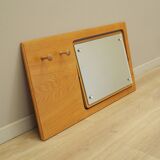Hanger with mirror, Danish design, 1980s, production: Denmark