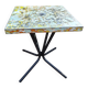 Restored Tolix bistro table