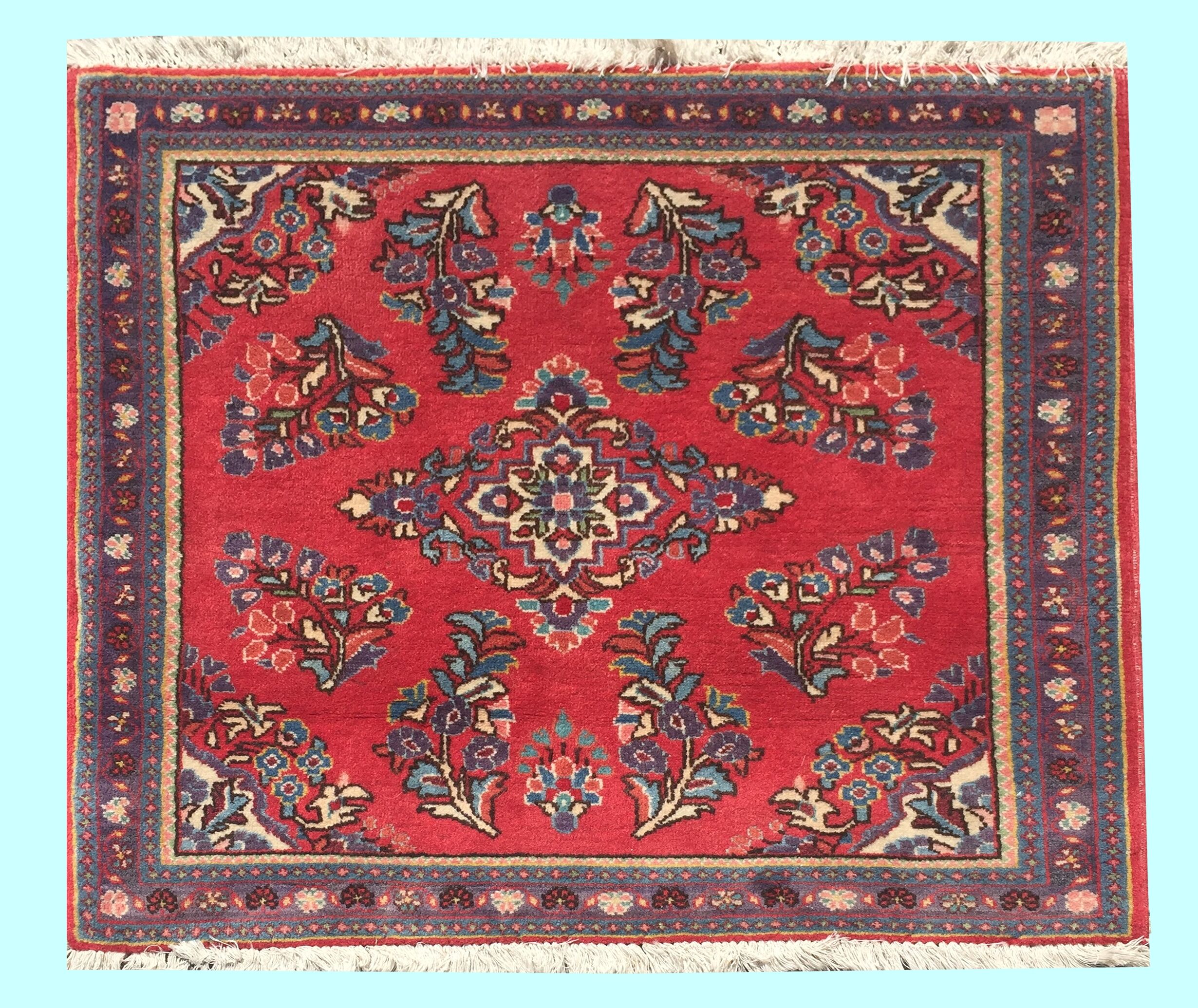 Persian orient carpet iran lilian 85 x 90 cm