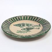 4 Vietri plates decorated by Fabbrica Ceramica Avallone, 1930s
