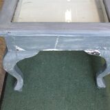 Table basse vitrine de presentation wabi sabi