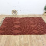 Azilal Berber rug in handmade wool 250 X 154 CM