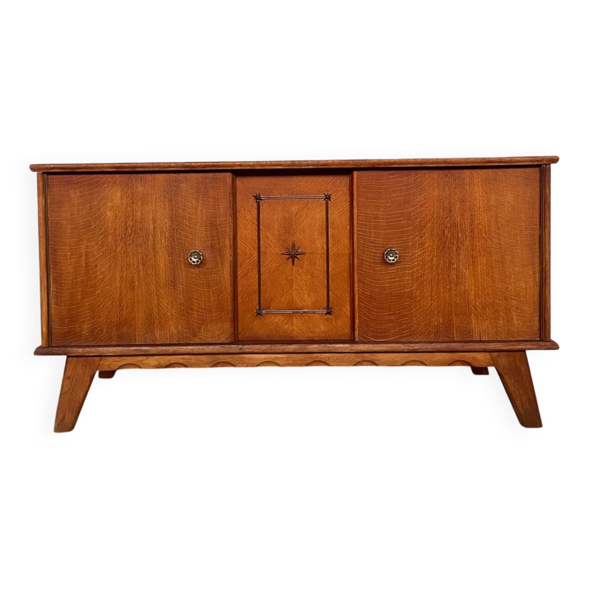 Vintage Scandinavian TV cabinet sideboard