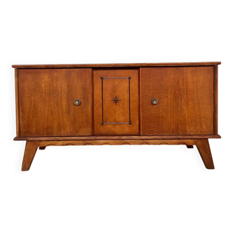 Vintage Scandinavian TV cabinet sideboard