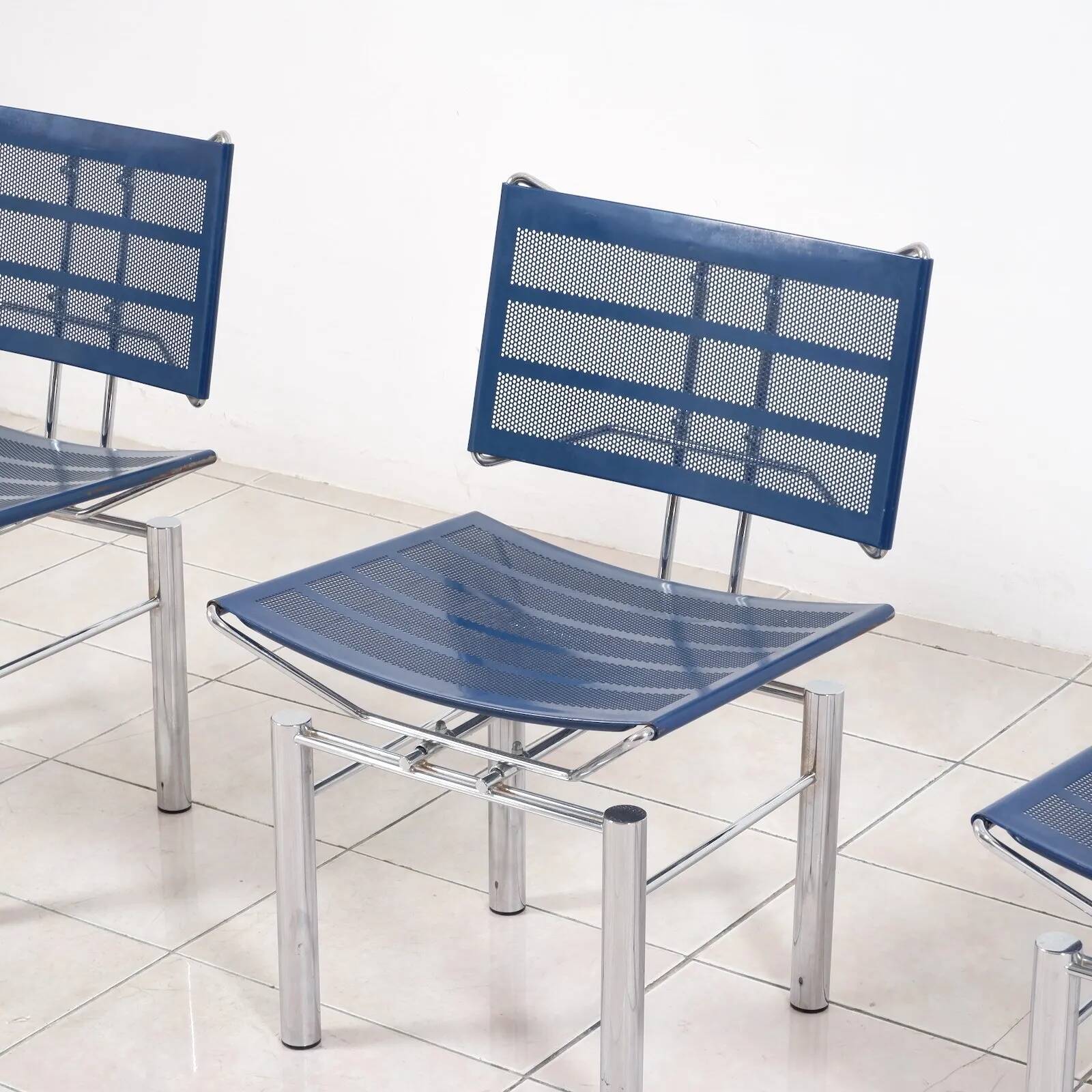 Set of 2 postmodern '8600' chairs by Hans Ulrich Bitsch for Kusch & Co.