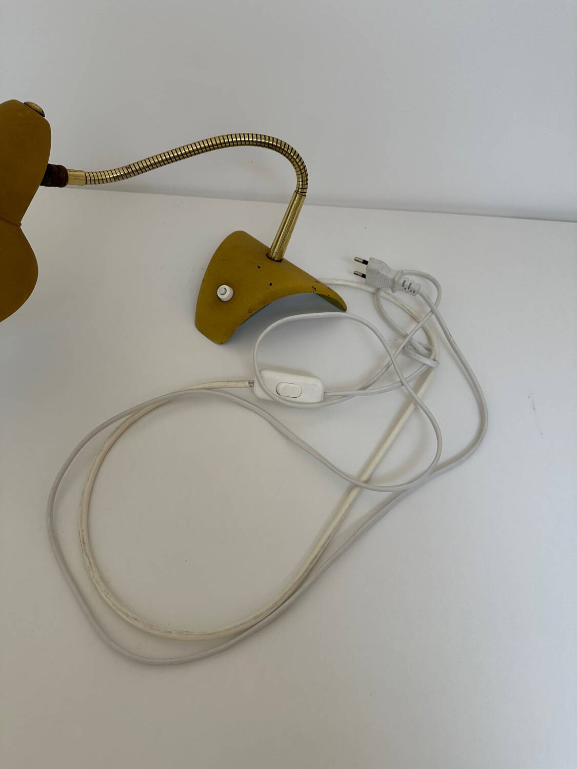 Articulated table lamp by Jean Boris Lacroix 1950 vintage