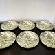 Set of 6 dessert plates English Style Lunéville