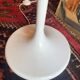 Vintage metal leaf floor lamp