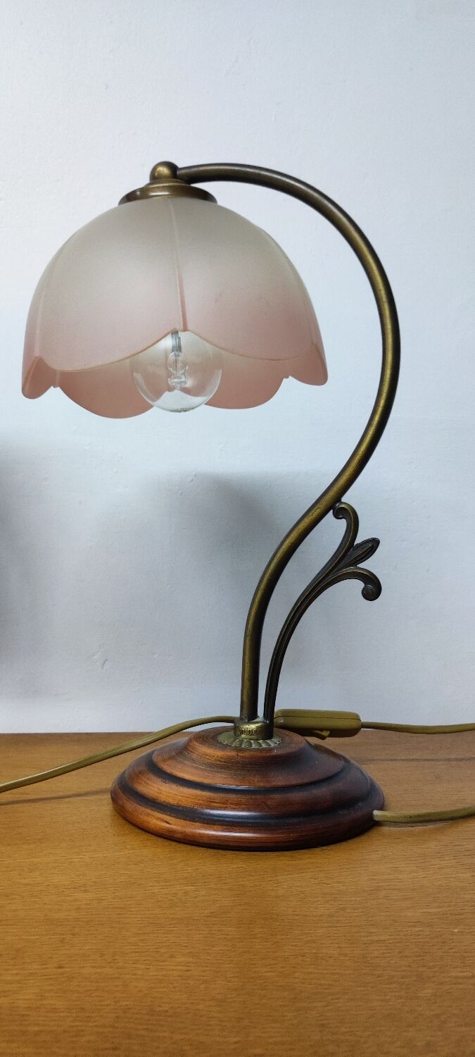 Pair of bedside lamps