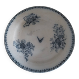 Large iron earth dish Onnaing Nord model Moisson