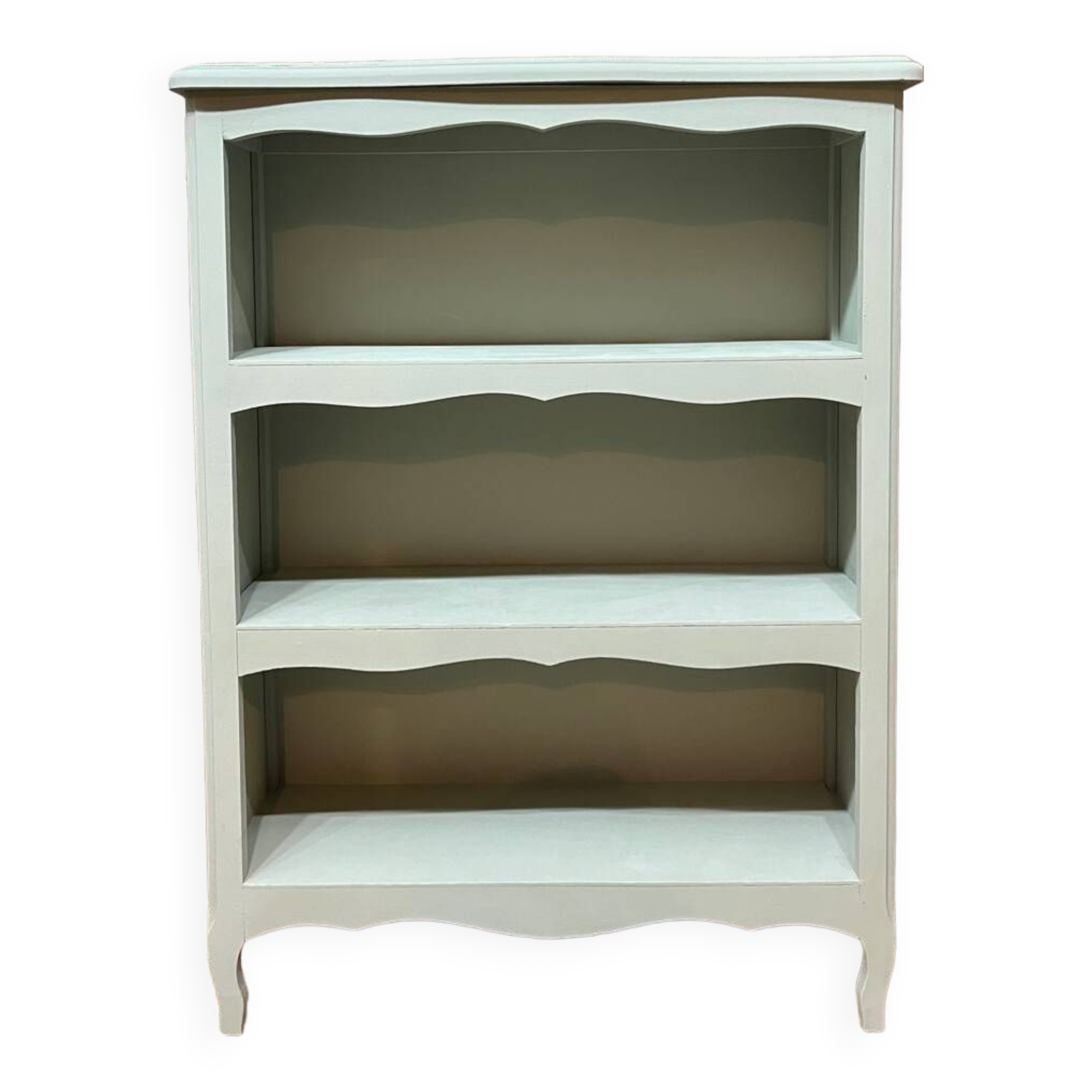 Celadon green bibus bookcase