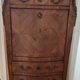 Louis XV style secretary in marquetry and marble