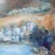 Huile sur toile suédoise, Marine, K. Jördahn
