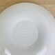 6 Churchill English ironstone soup plates, blue