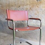 Leather Cantilever Chair