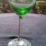 8 crystal aperitif glasses
