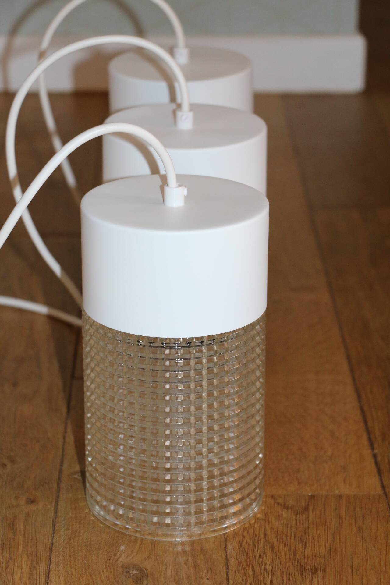 3 Philips portable lamps / pendant lights 1960