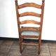 Lot de 4 chaises en chêne