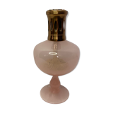 Old lamper Berger opaline pink XXth
