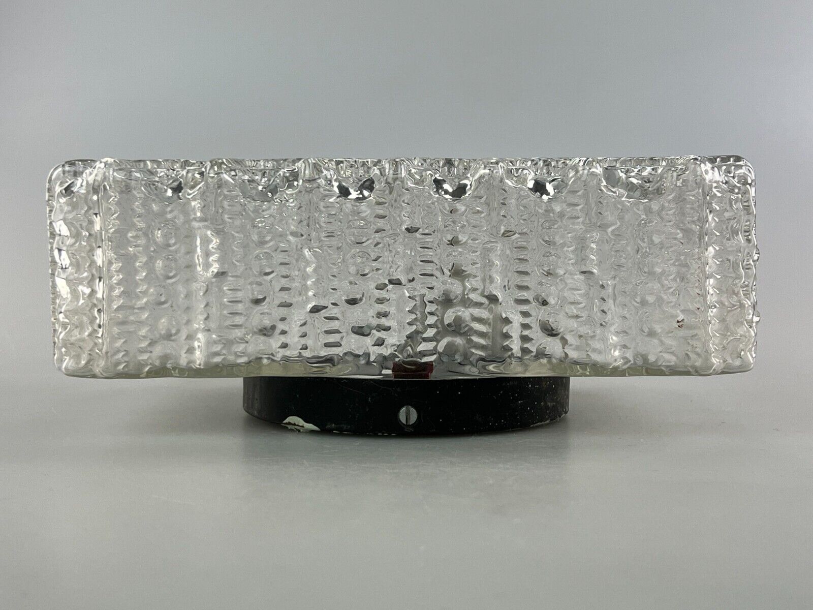 60s 70s lamp light wall lamp wall lamp ice glass space age design