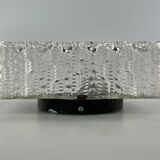 60s 70s lamp light wall lamp wall lamp ice glass space age design
