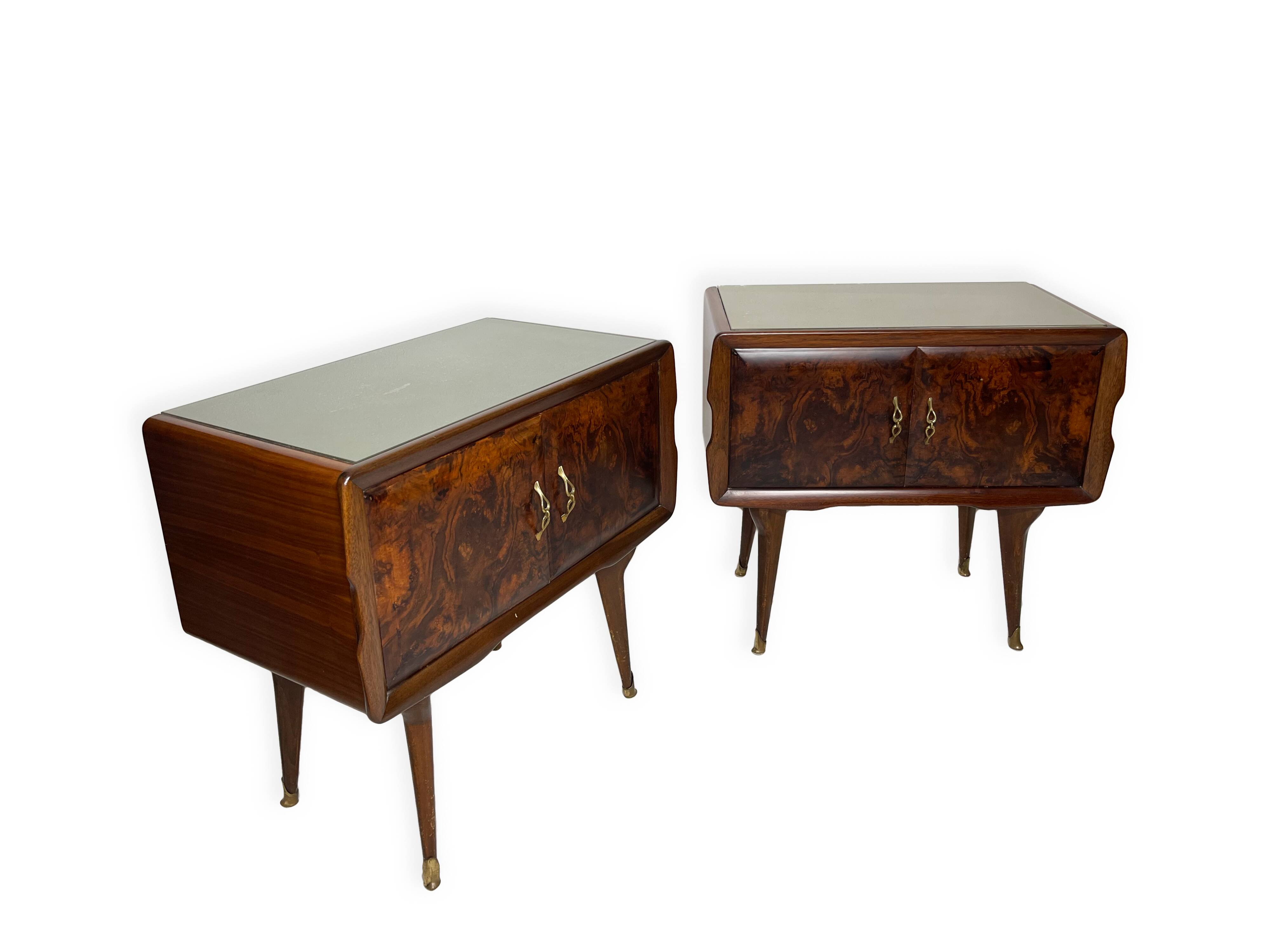 Tables de chevet, années 1950