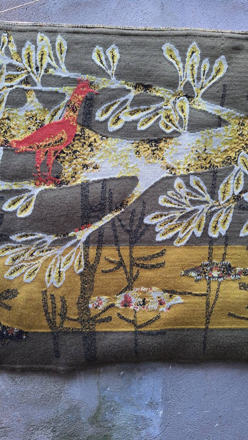 Tapisserie d'aubusson Cybele René Fumeron