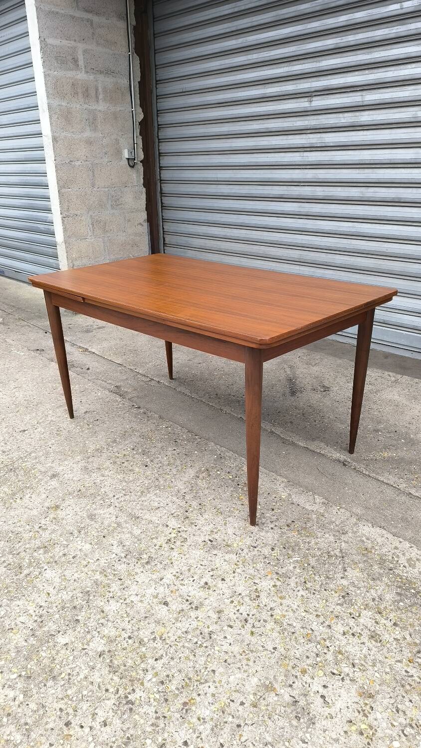 Scandinavian teak table from the 60s