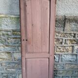 Old fir door, period xviii s