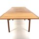 Scandinavian dining table "wallet" in teak, Hugo Troeds, Sweden, 1960