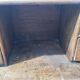 Victorian oak graduated desk – circa 1890-1910.