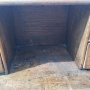 Victorian oak graduated desk – circa 1890-1910.