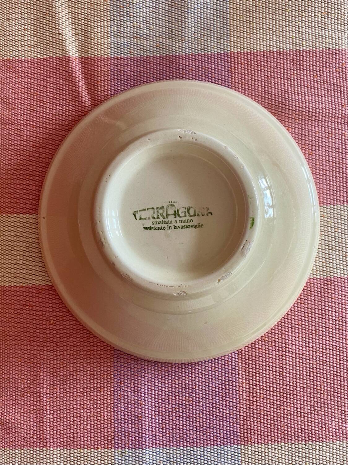 Italian ceramic salad bowl