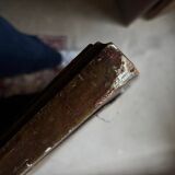 Gilded wooden mirror