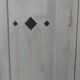 Wooden cloakroom from the late 19th century