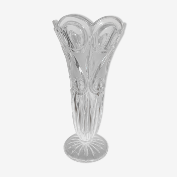 Antique glass vase