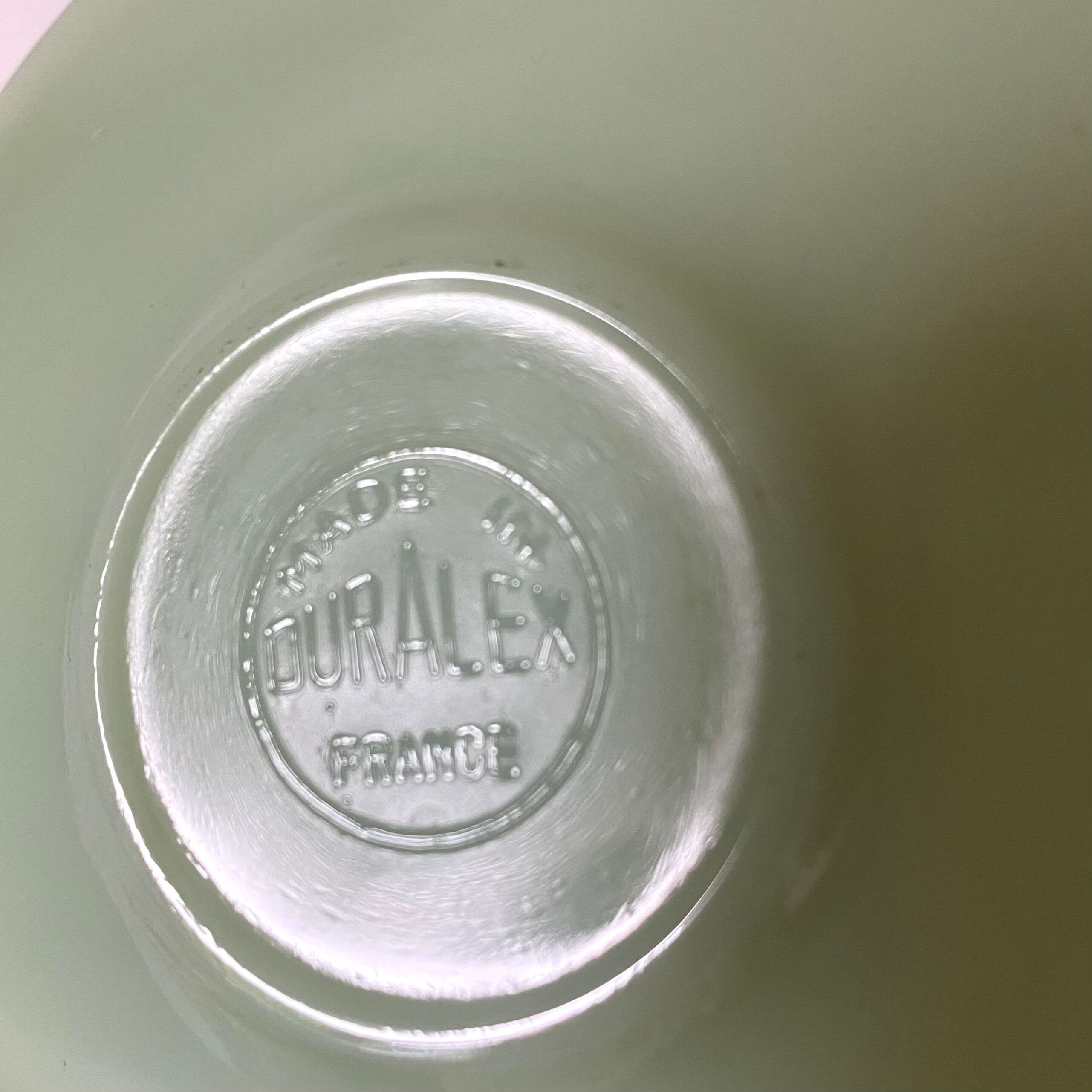 New Duralex opaline cups, 50s-60s